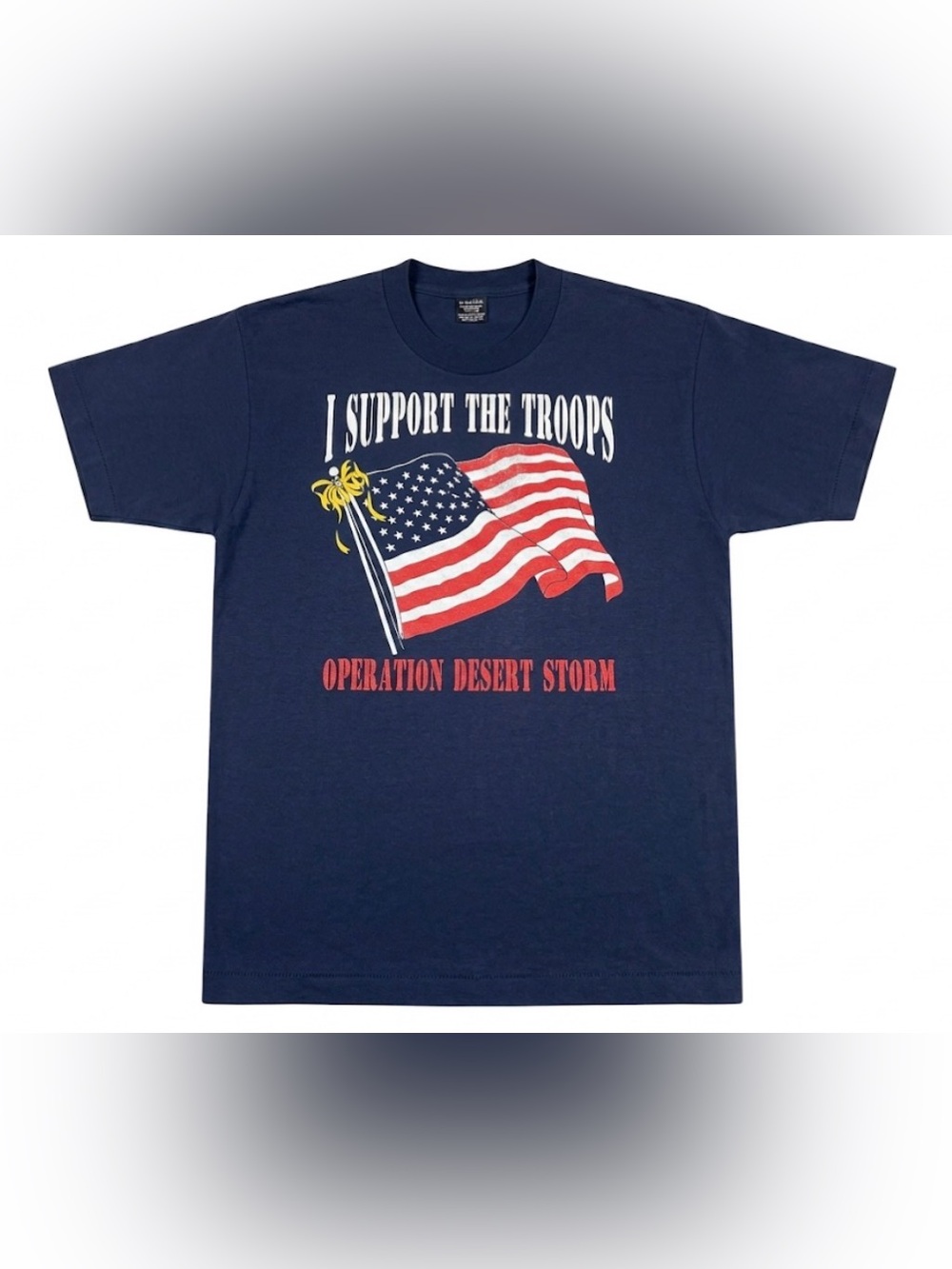 Vintage 1990s Operation Desert Storm Shirt XL Screen Stars Support The Troops